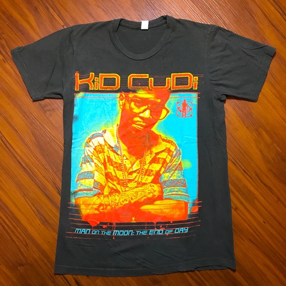 Tultex Other - Kid Cudi Man On The Moon: The End Of Day Tee Rare